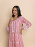 Shivani in Fizaa Pink Modal Chikankari Kurta